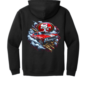 Custom 49ers Muscle Car Hoodie