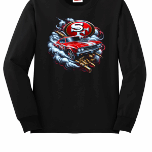 Custom 49ers Muscle Car Crew Neck Sweatshirt