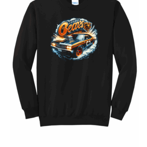 Custom Bears Muscle Car Crew Neck Sweatshirt