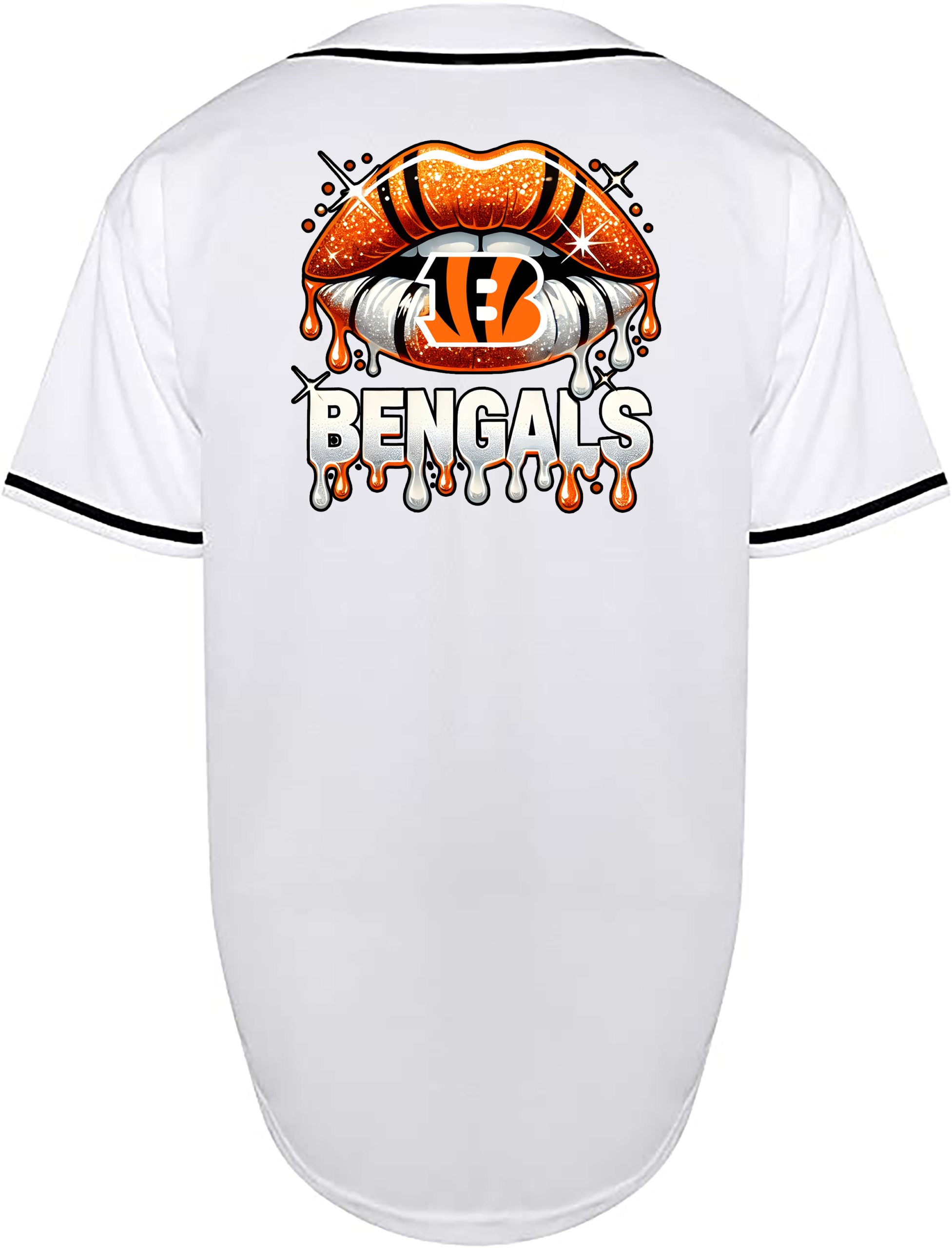 Custom Bengals Lips Jersey