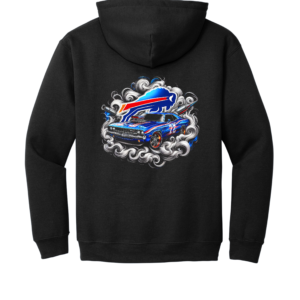 Custom Bills Muscle Car Hoodie