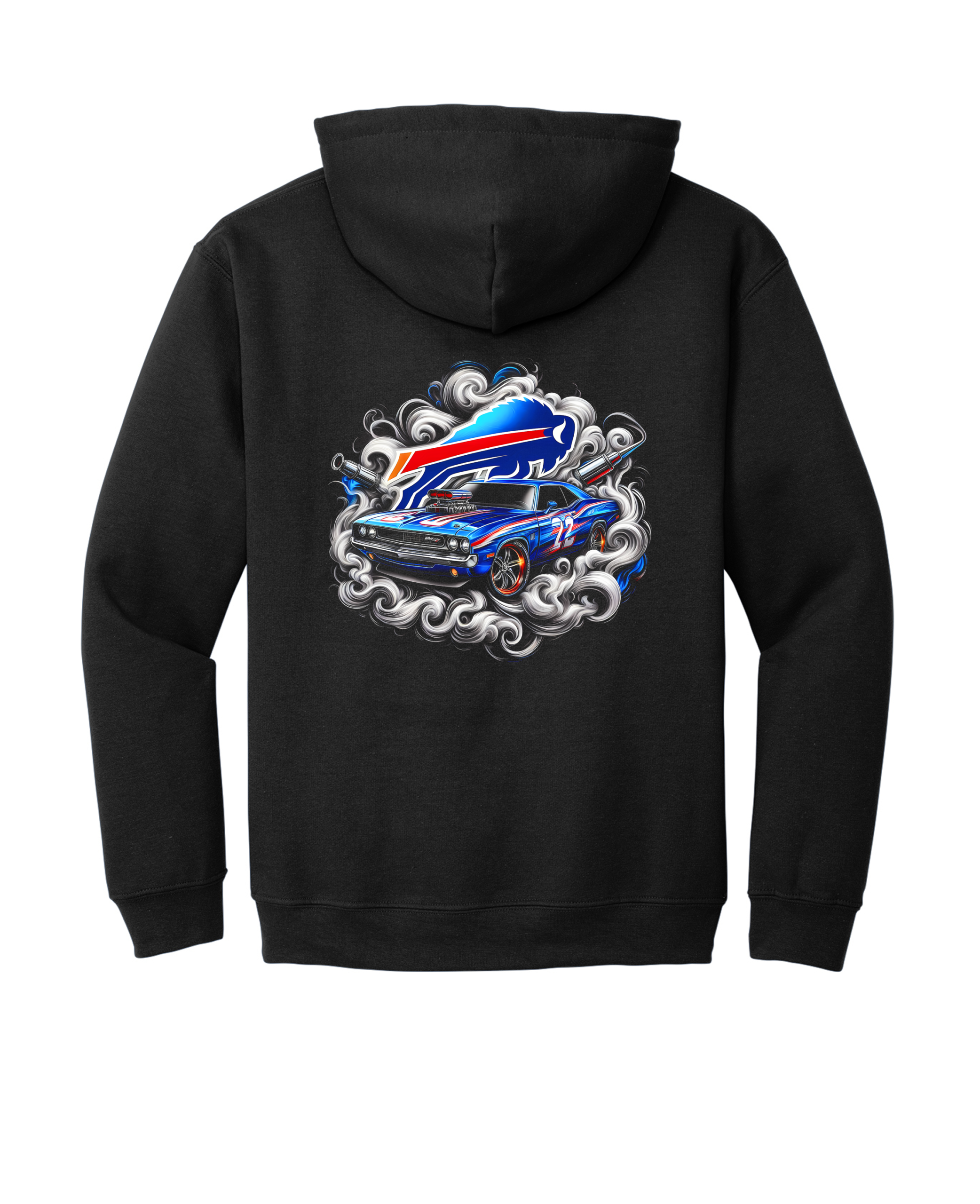 Custom Bills Muscle Car Hoodie