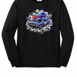Custom Bills Muscle Car Crew Neck Sweatshirt