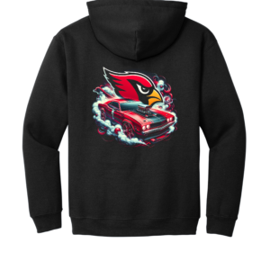 Custom Cardinals Muscle Car Hoodie