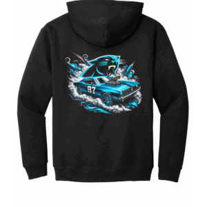 Custom Panters Muscle Car Hoodie