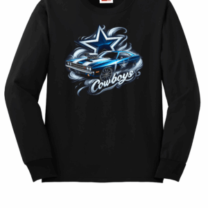Custom Cowboys Muscle Car Crew Neck Sweatshirt