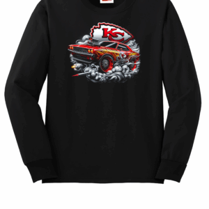 Custom Chiefs Muscle Car Crew Neck Sweatshirt