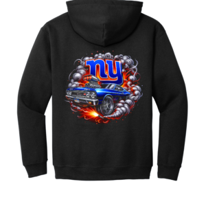 Custom Giants Muscle Car Hoodie