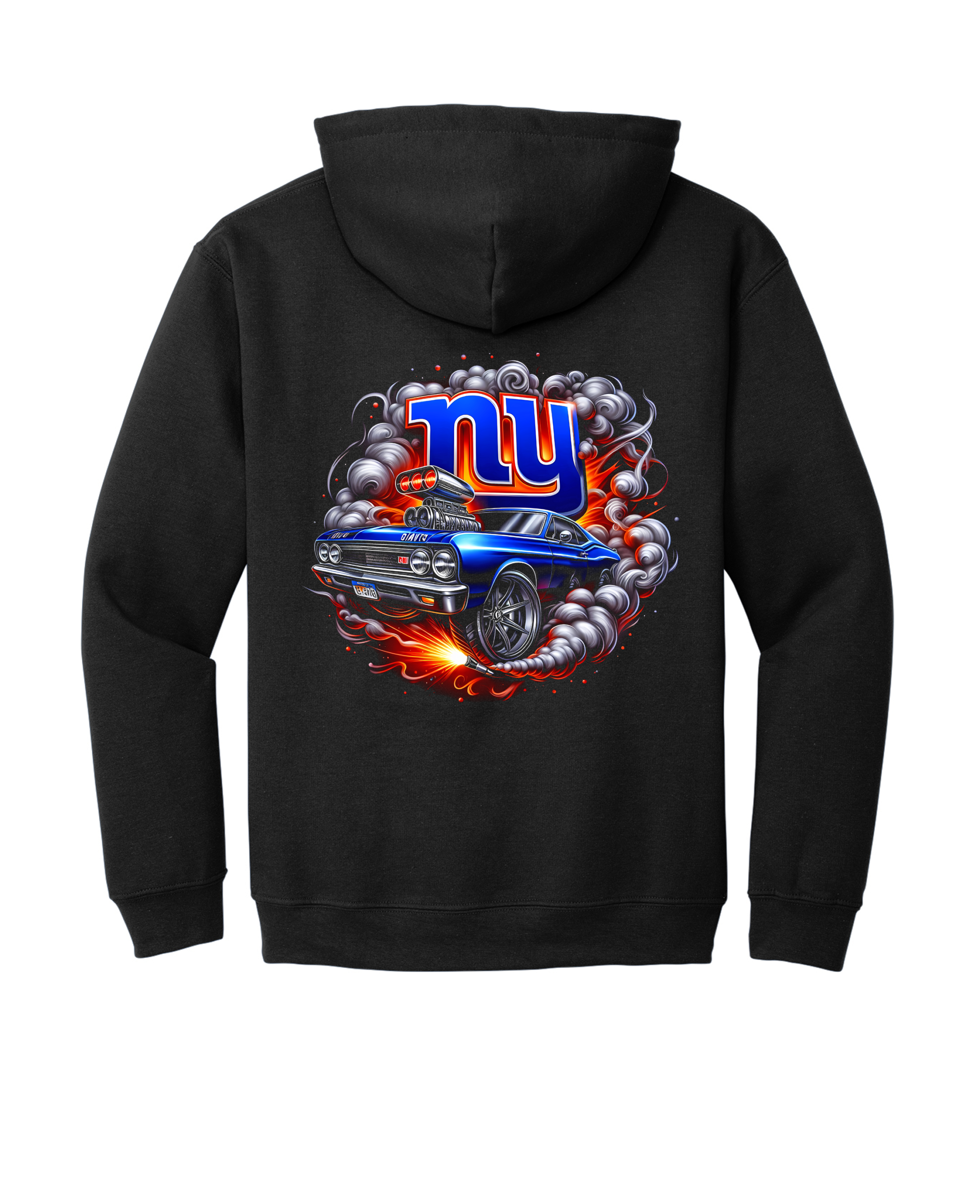 Custom Giants Muscle Car Hoodie