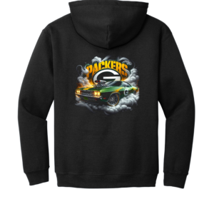 Custom Packers Muscle Car Hoodie