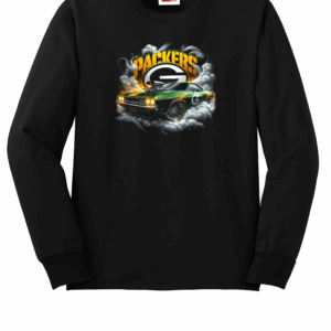Custom Packers Muscle Car Crew Neck Sweatshirt