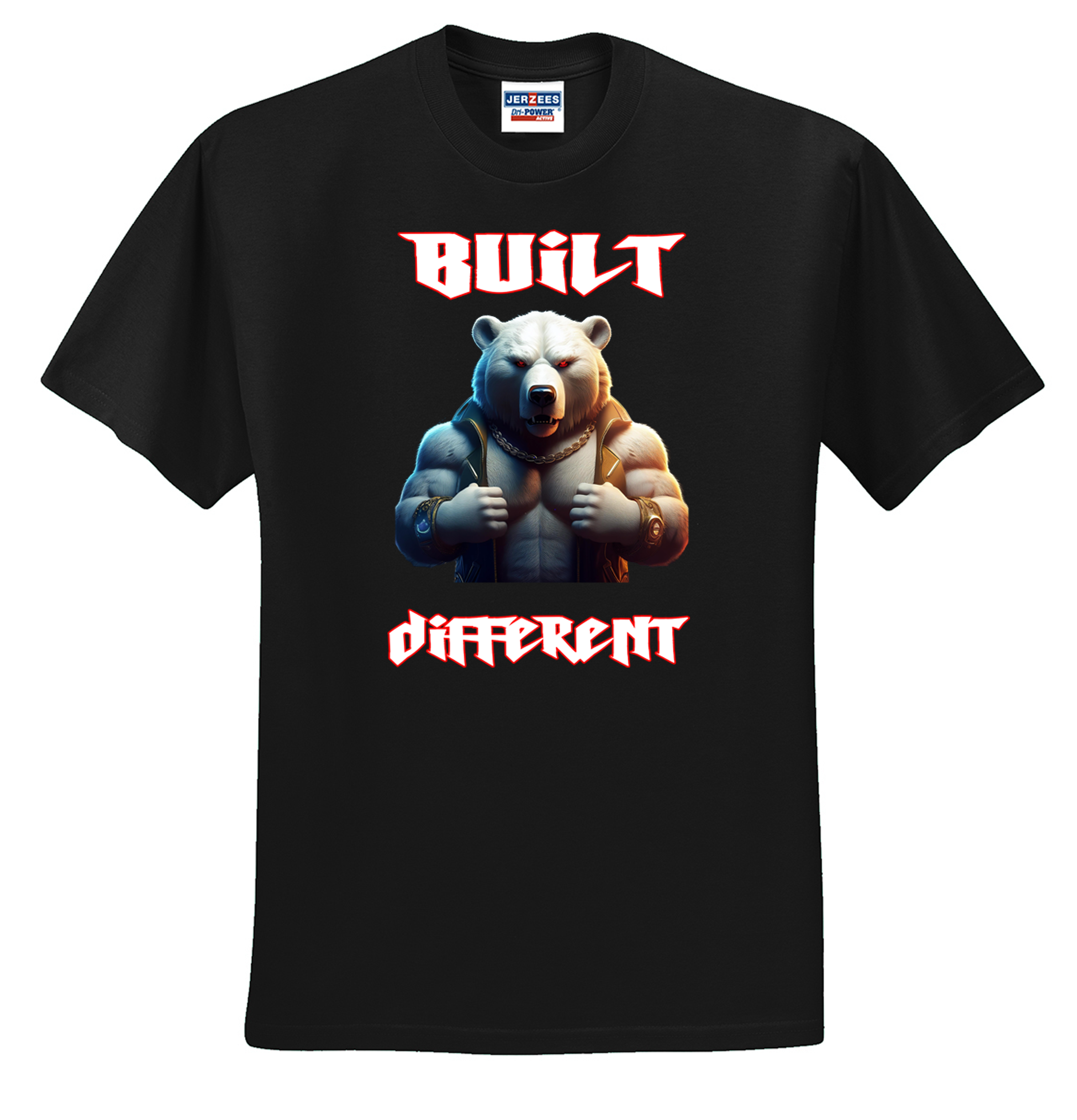 Custom Built Different Polar Bear T Shirt