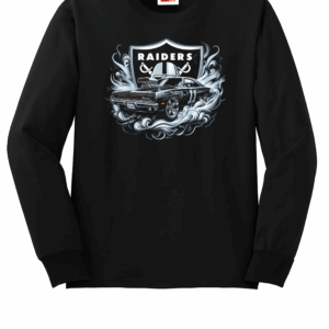 Custom Raiders Muscle Car Crew Neck Sweatshirt