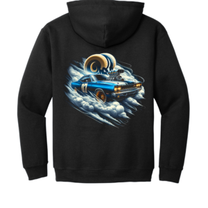Custom Rams Muscle Car Hoodie