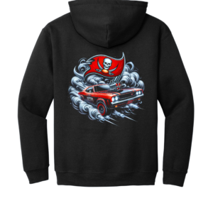 Custom Buccaneers Muscle Car Hoodie