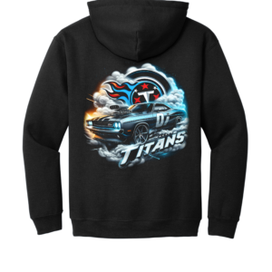 Custom Titans Muscle Car Hoodie