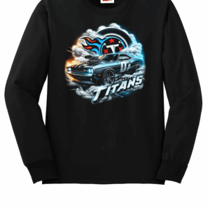 Custom Titans Muscle Car Crew Neck Sweatshirt