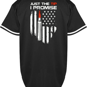 Custom Patriotic Just The Tip Jersey