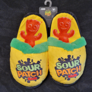 Sour Patch Fuzzy Slippers