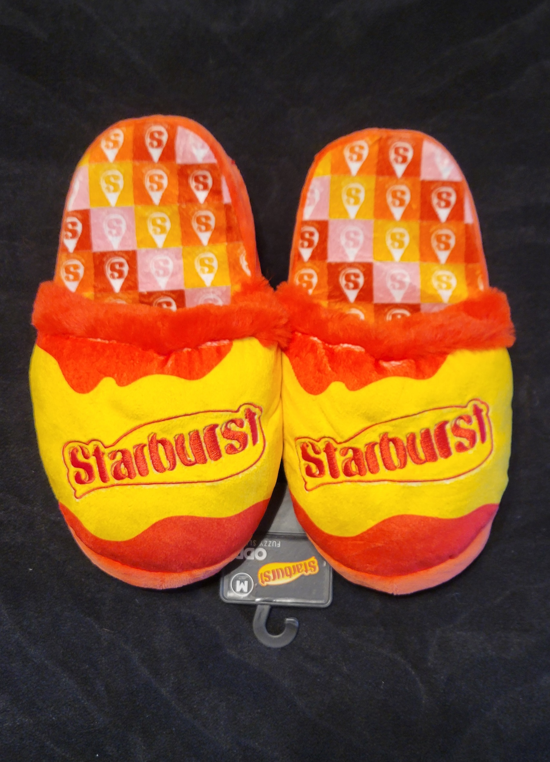 Starburst Fuzzy Slippers