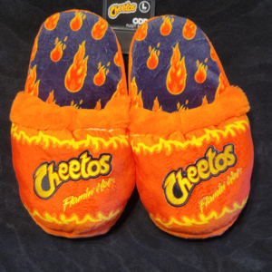 Hot Cheetos Fuzzy Slippers