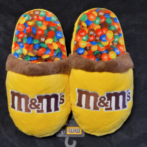 M&M Fuzzy Slippers
