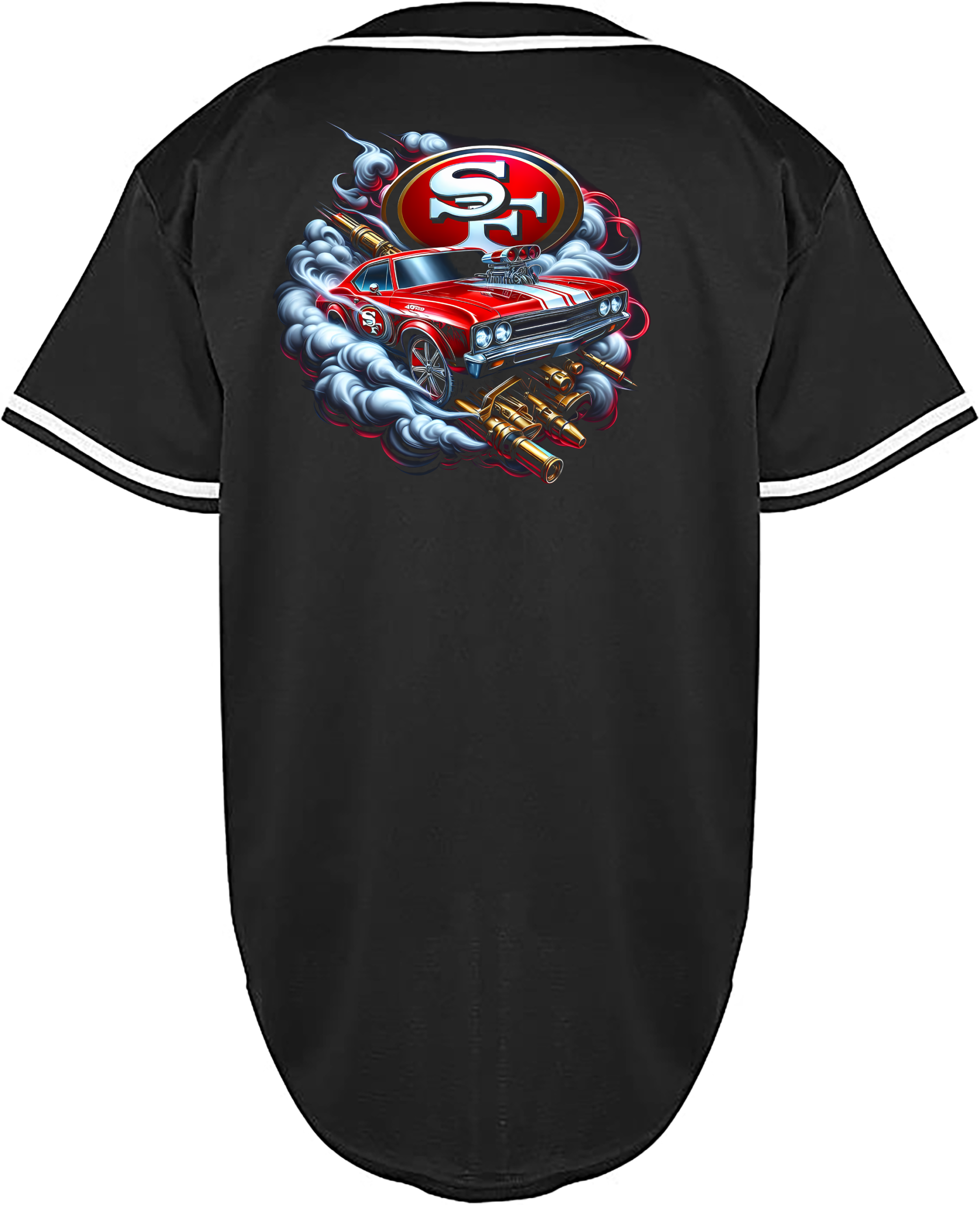 Custom 49ers Muscle Car Jersey