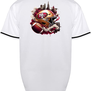 Custom 49ers Helmet Jersey