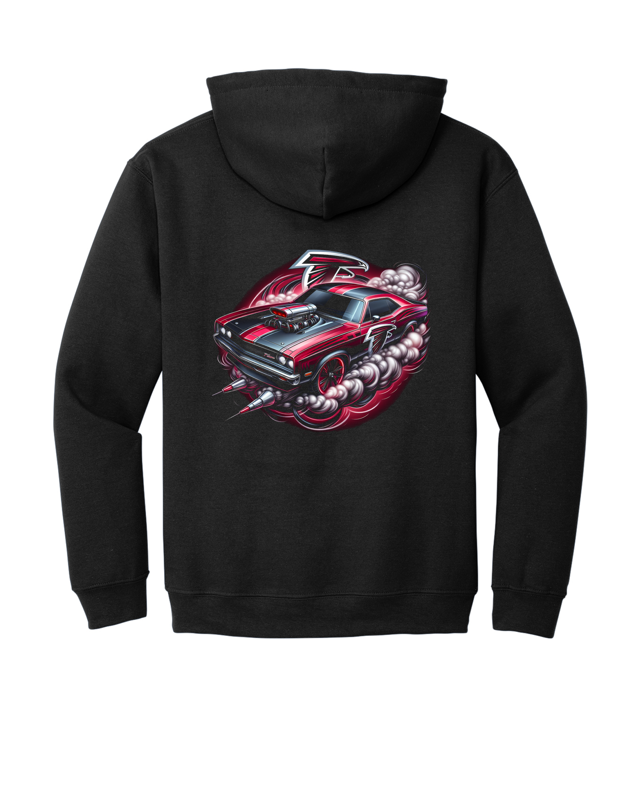 Custom Falcons Muscle Car Hoodie