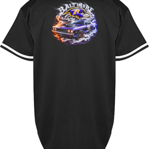 Custom Ravens Muscle Car Jersey