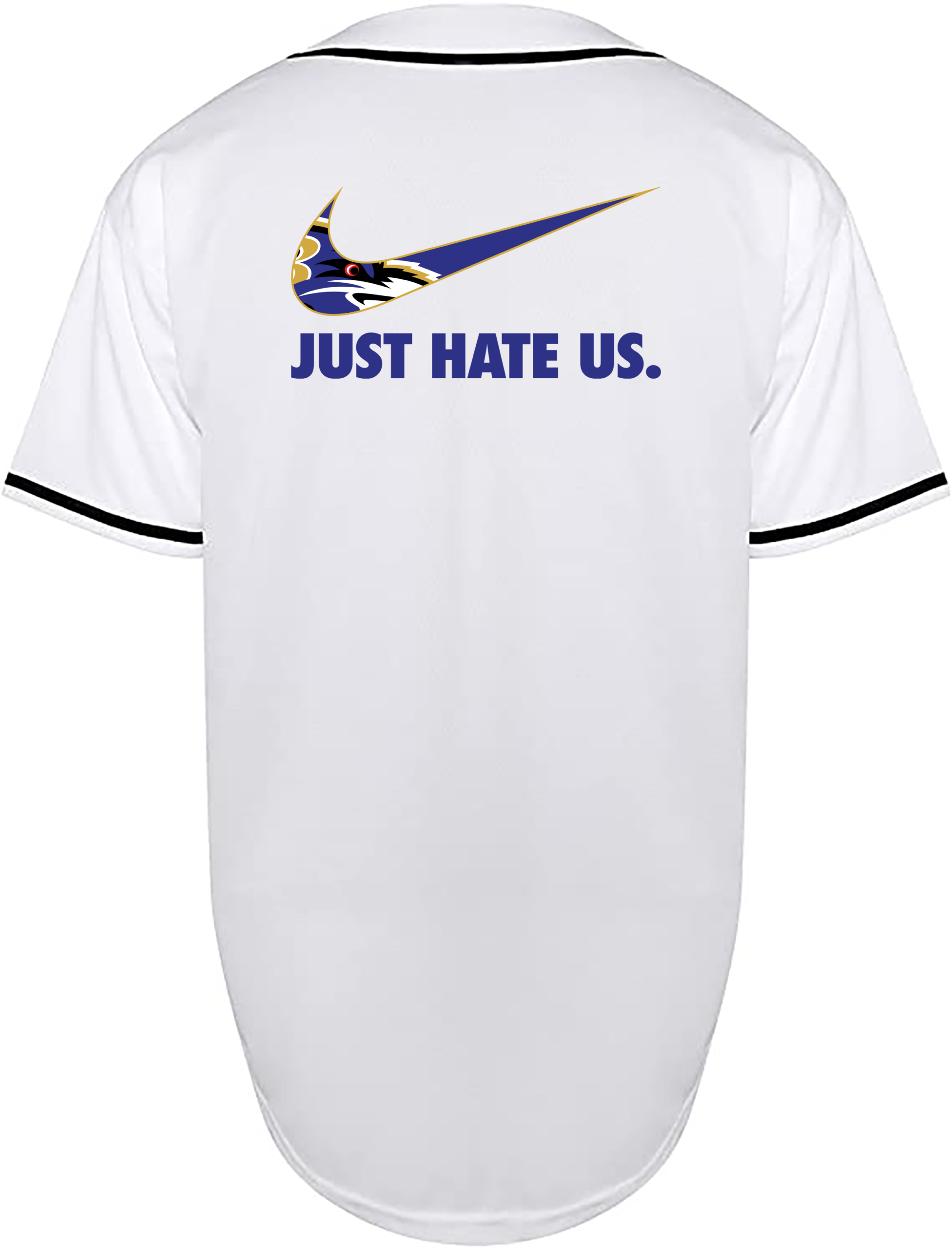 Custom Ravens Nike Jersey