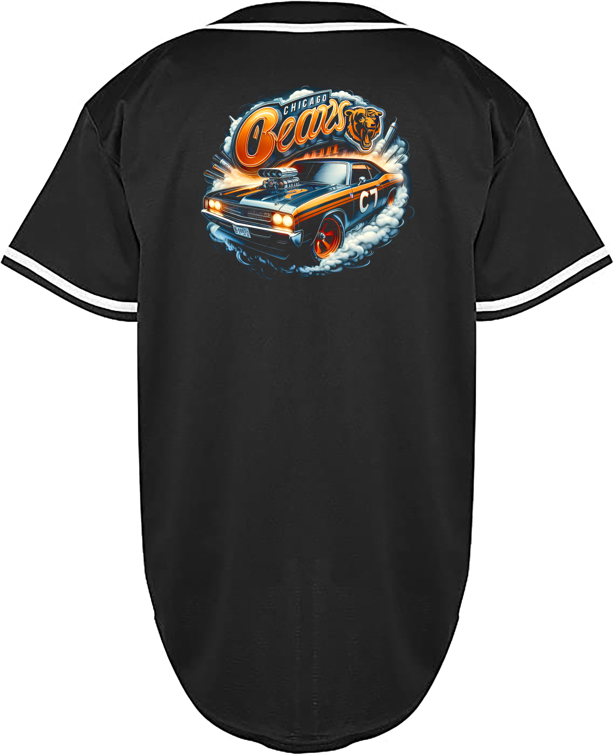 Custom Bears Muscle Car Jersey