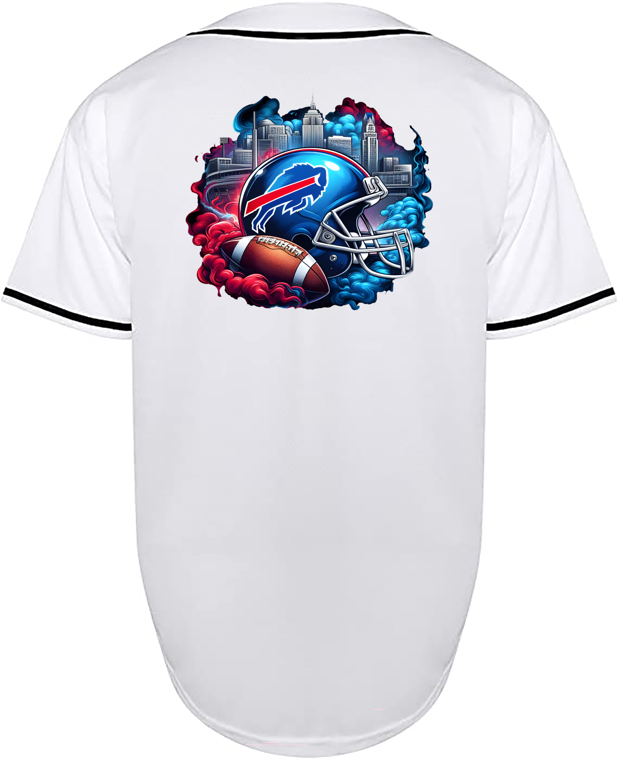 Custom Bills Helmet Jersey