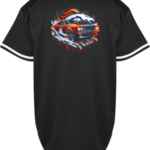 Custom Broncos Muscle Car Jersey