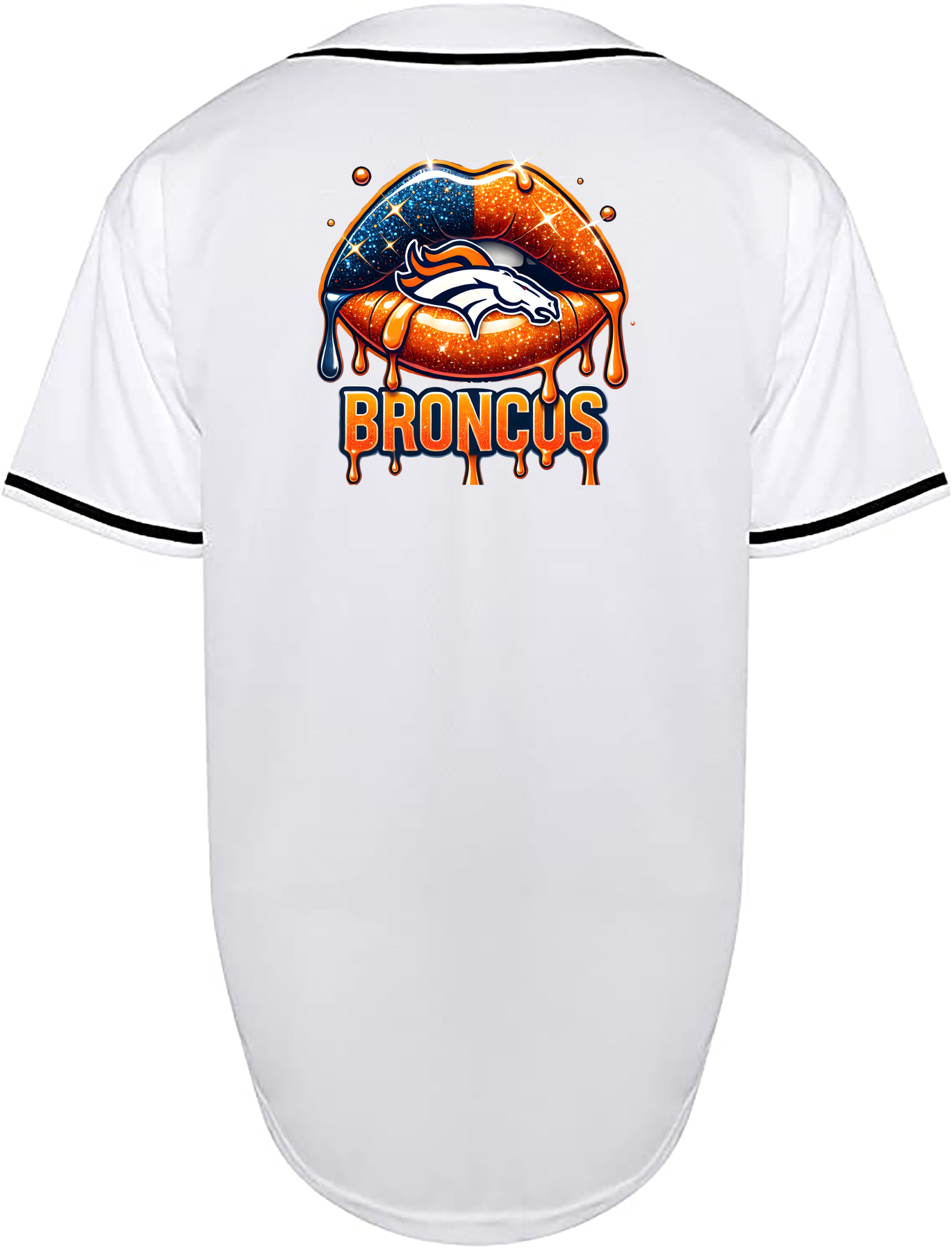 Custom Broncos Lips Jersey