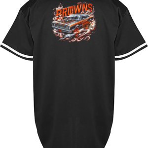 Custom Browns Muscle Car Jersey