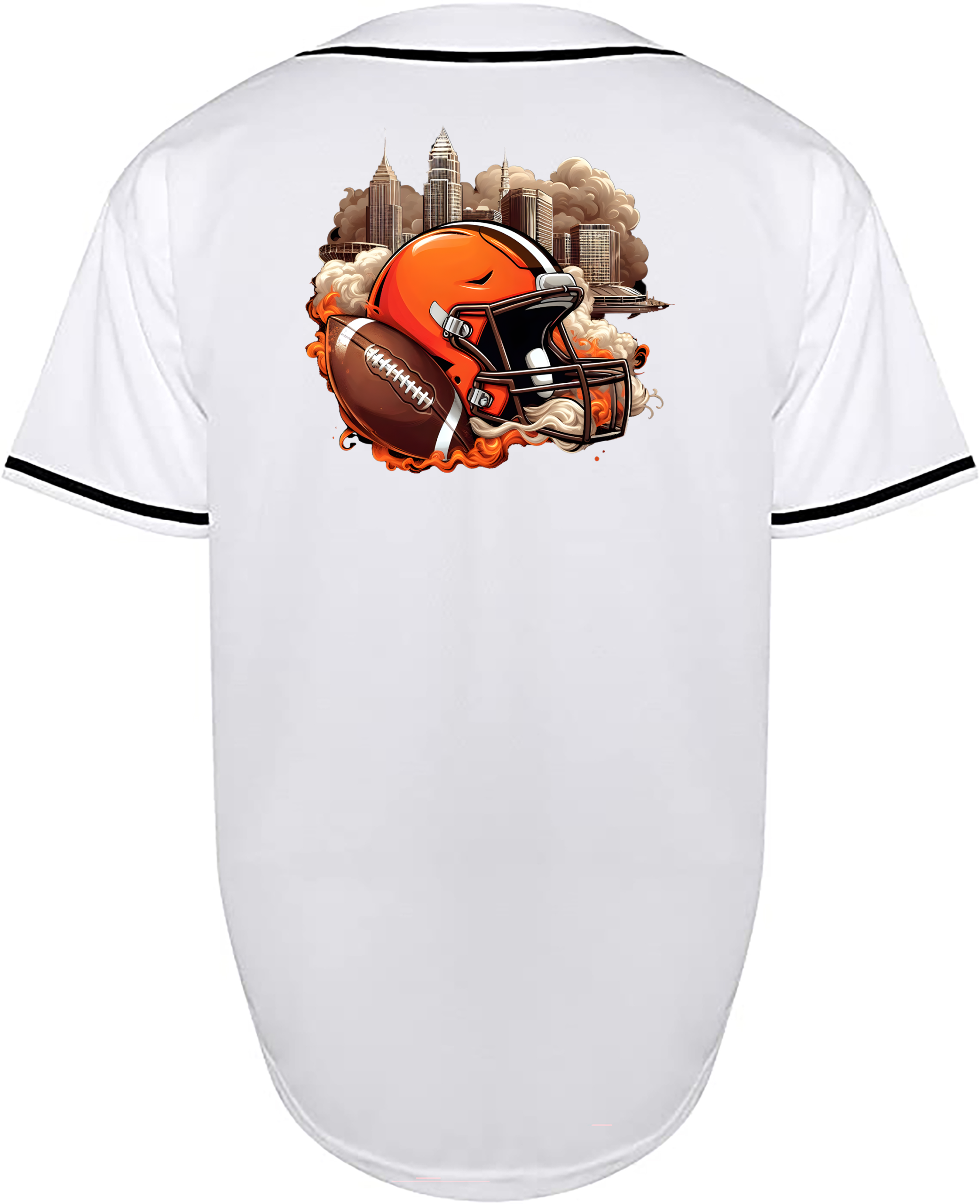 Custom Browns Helmet Jersey