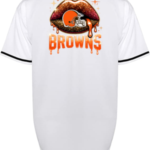 Custom Browns Lips Jersey