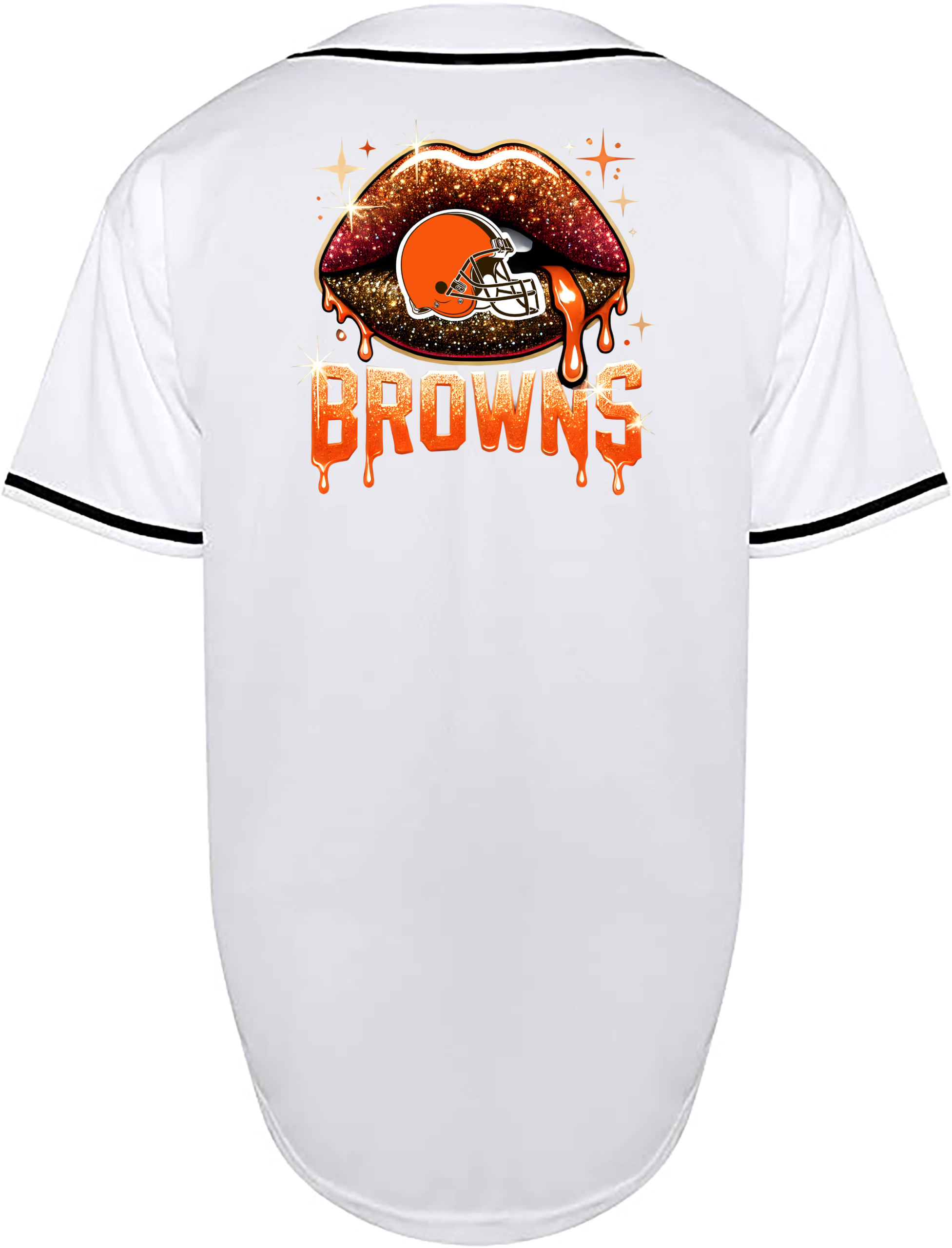 Custom Browns Lips Jersey