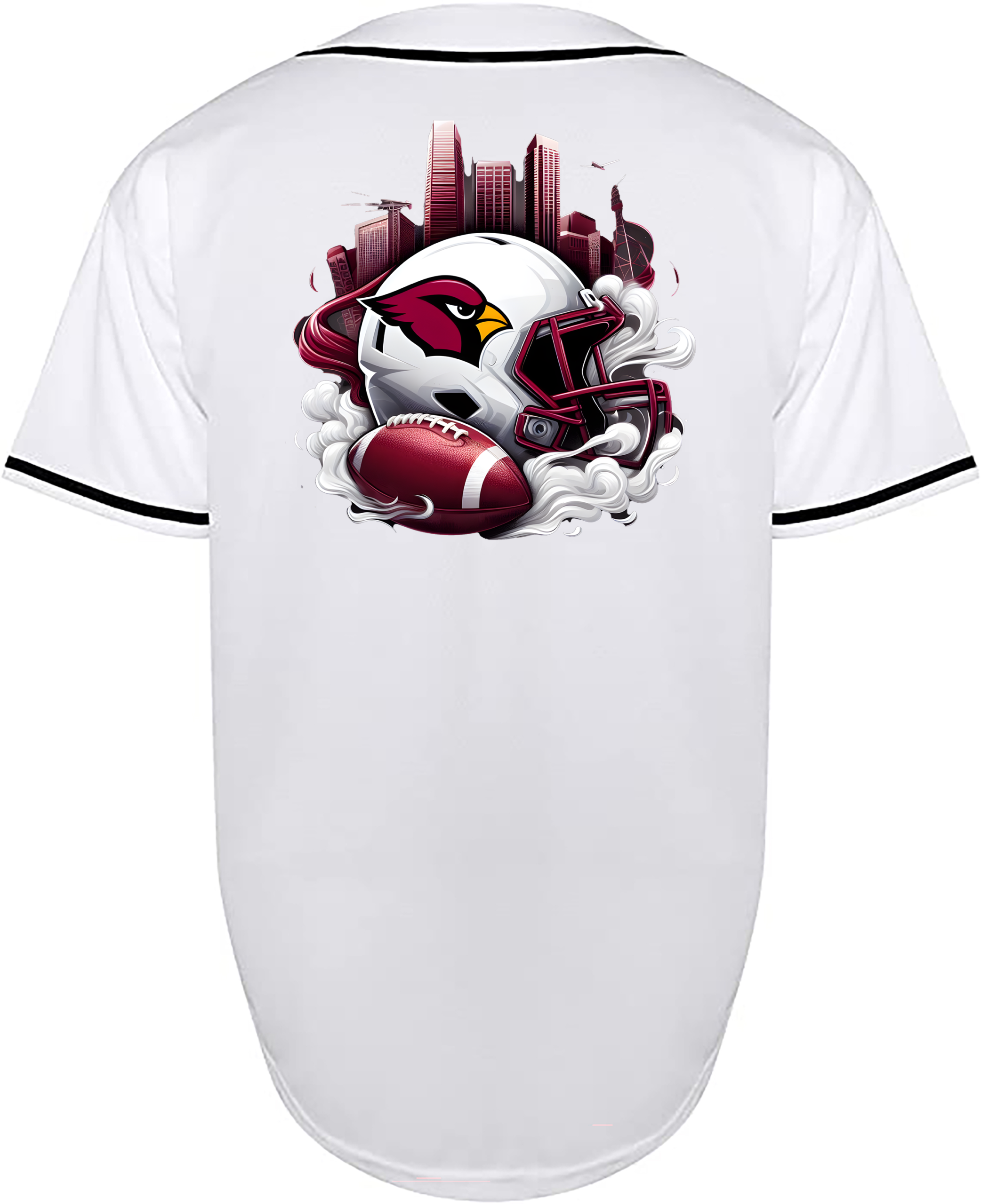 Custom Cardinals Helmet Jersey