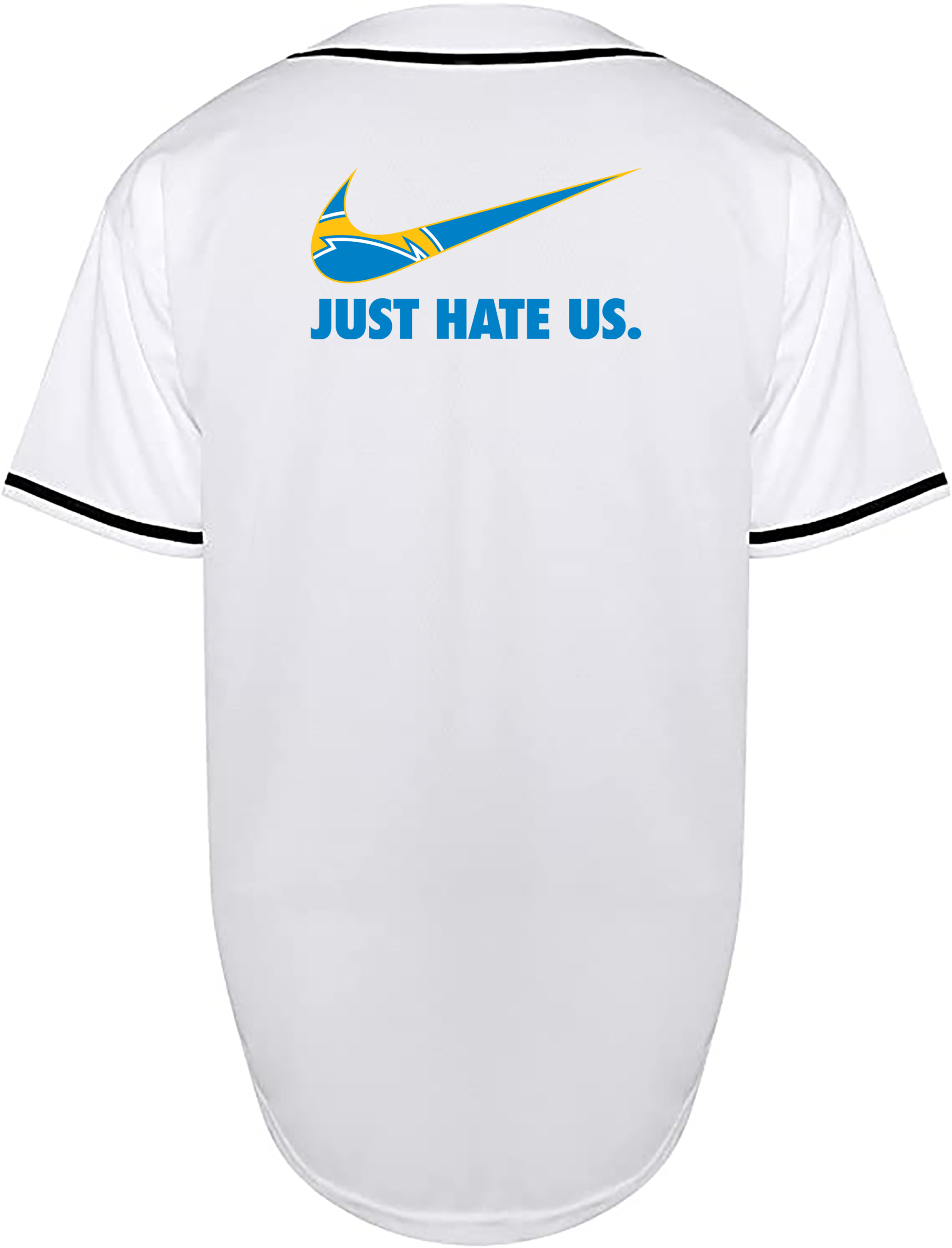 Custom Chargers Nike Jersey