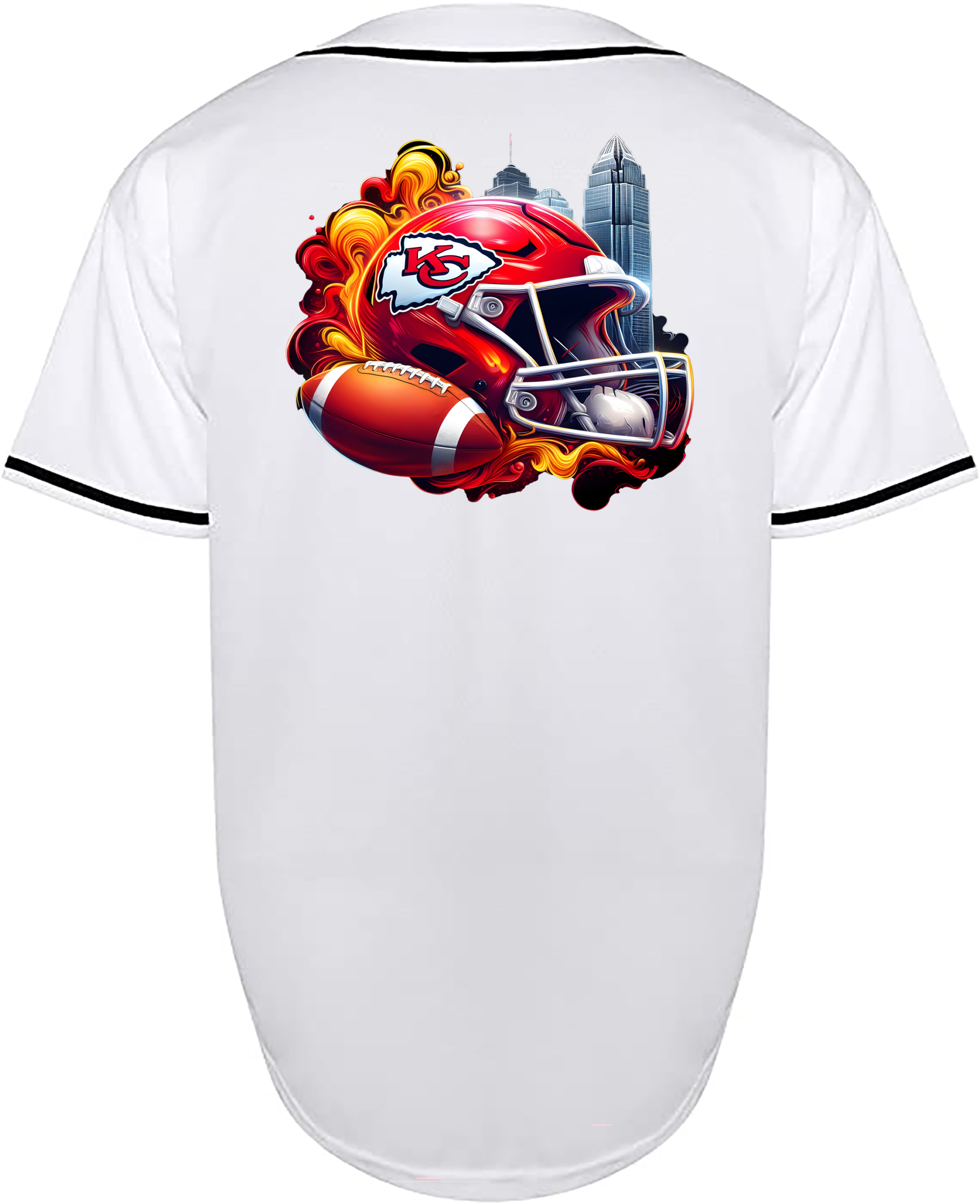 Custom Chiefs Helmet Jersey