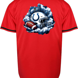 Custom Colts Helmet Jersey