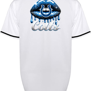 Custom Colts Lips Jersey
