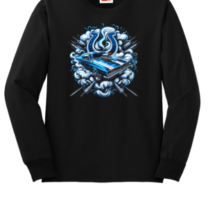 Custom Colts  Muscle Car Crew Neck Sweatshirt