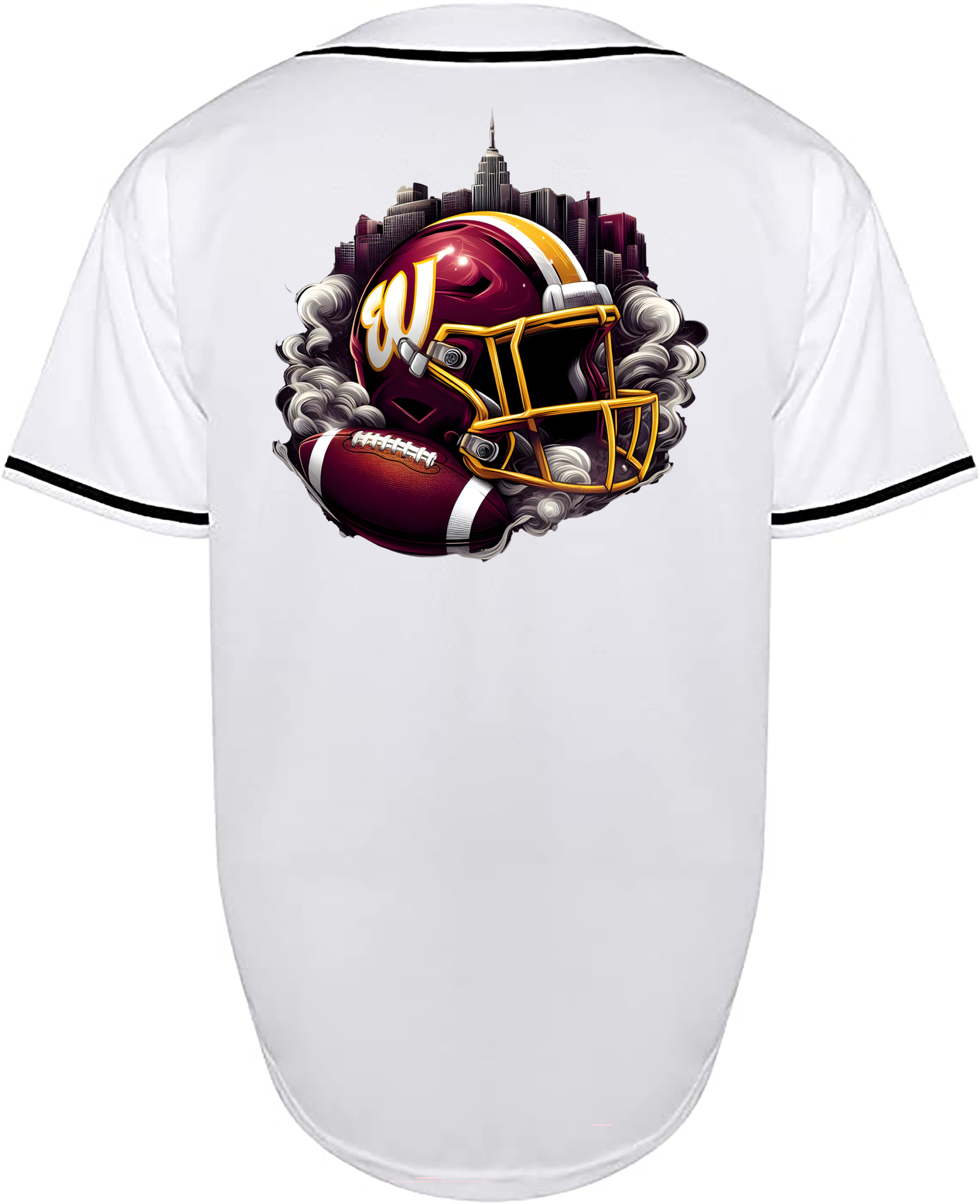 Custom Commanders Helmet Jersey