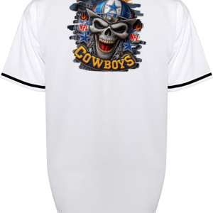 Custom Cowboys Denim Design Jersey