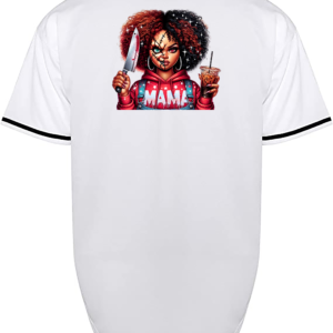 Custom Halloween Chucky Red Hair Mama Jersey