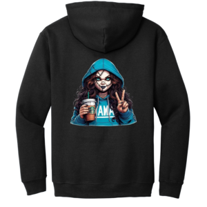 Custom Chucky Brown Hair Mama Hoodie