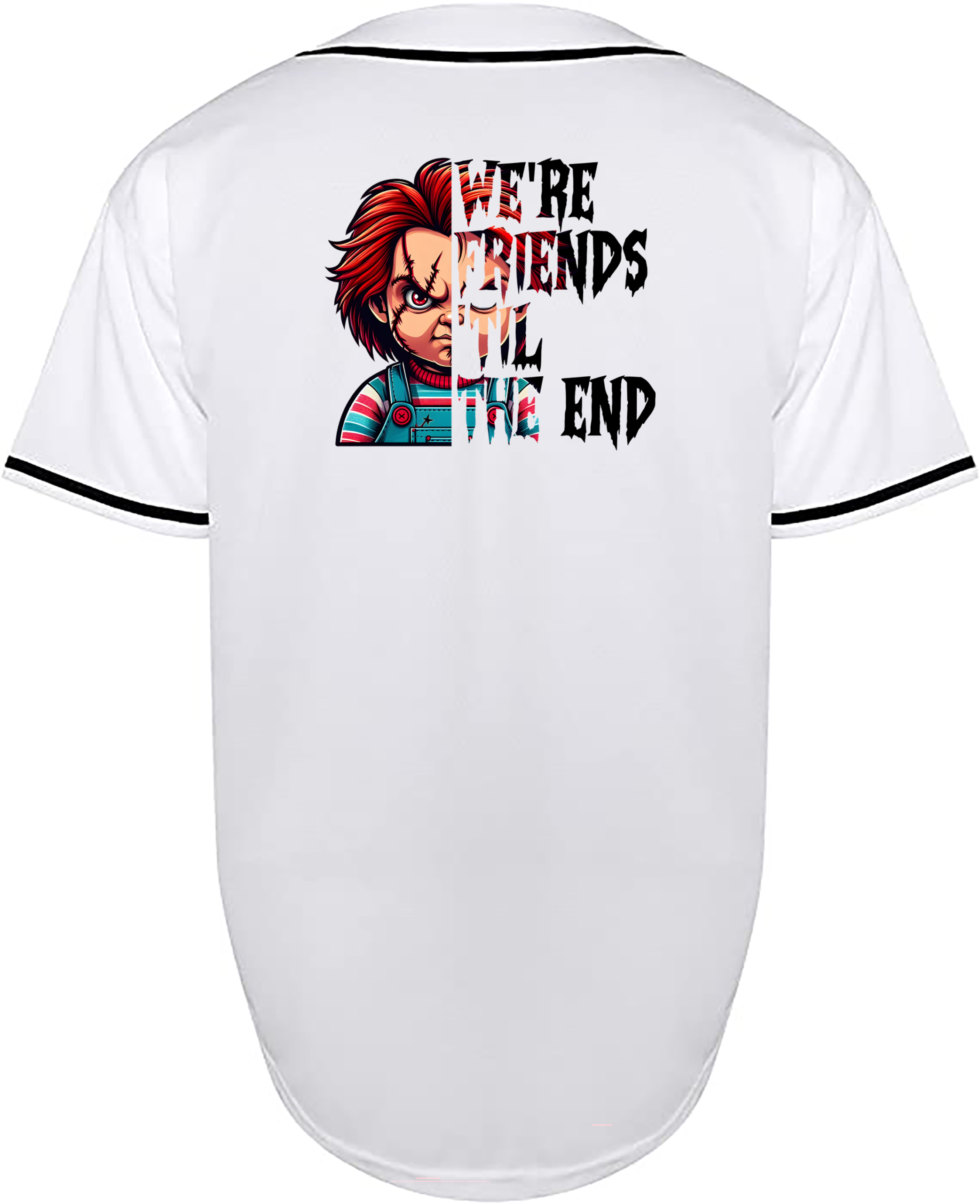 Custom Halloween Chucky Jersey